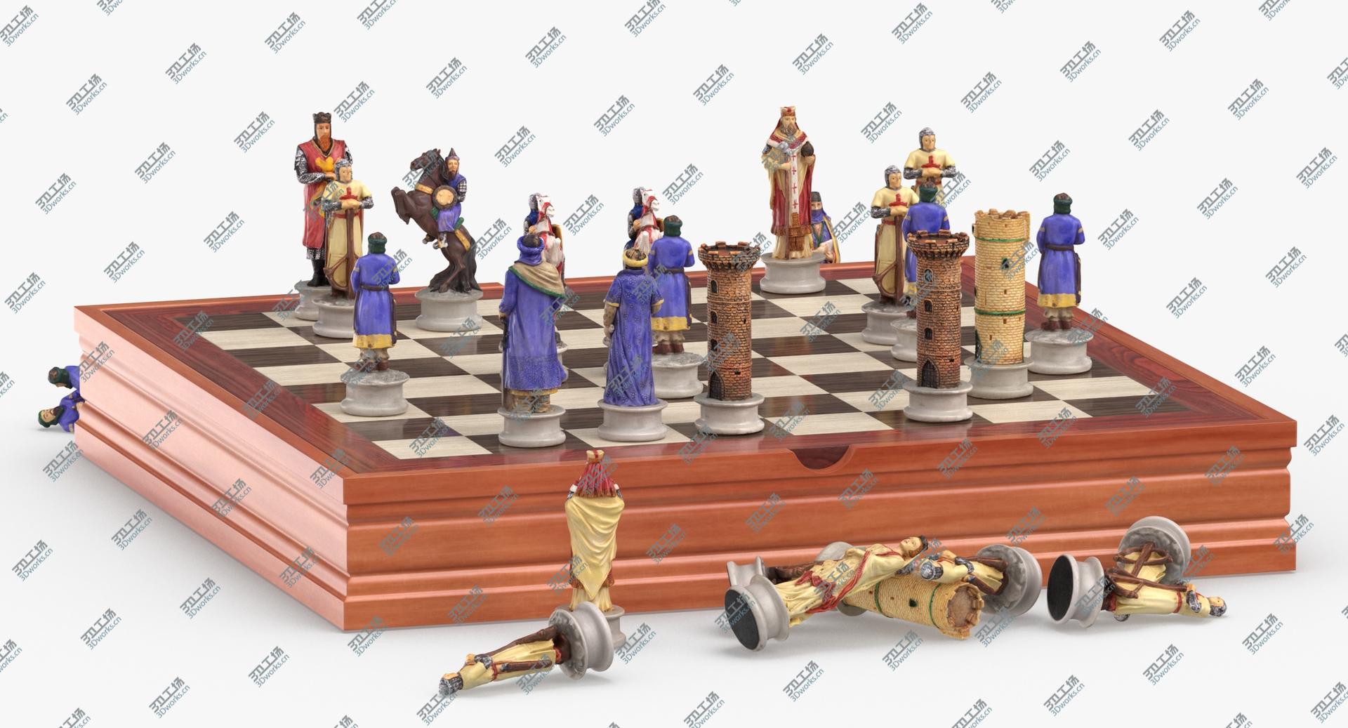 images/goods_img/202104091/Chess Board Set 01 Pose 09 3D/5.jpg